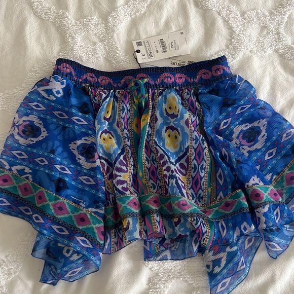 Zara colorful mini skirt - Picture 2 of 3